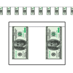 Money Pennant Banner 12' (EACH)