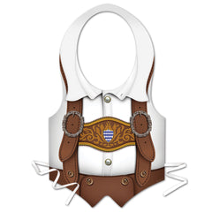 Oktoberfest Bavarian Style Plastic Vest (EACH)