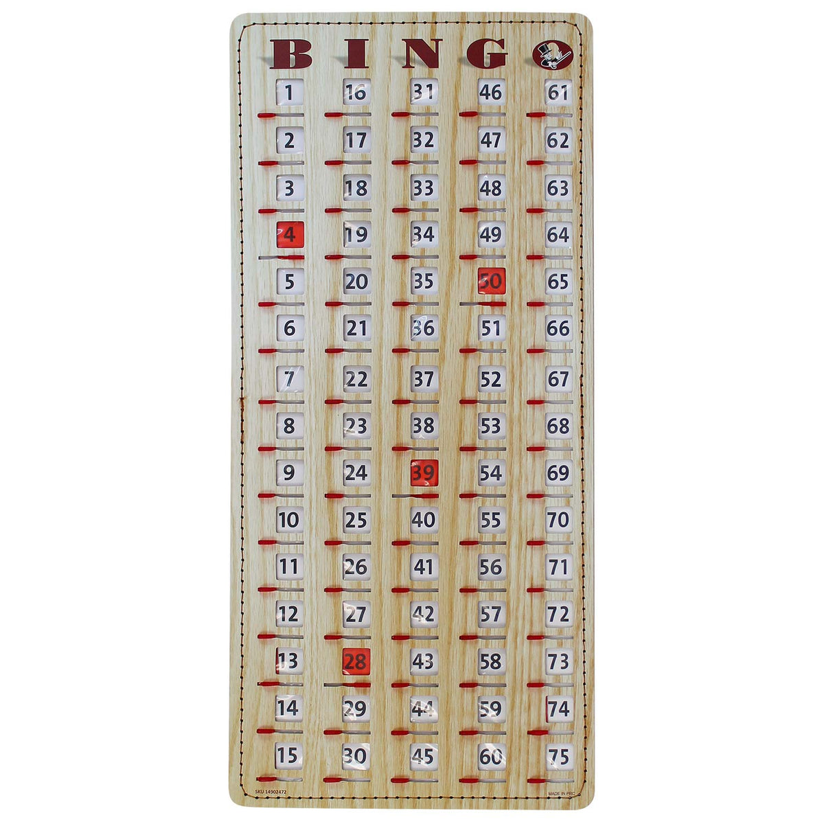 Bingo Master Board - Slide (EACH)
