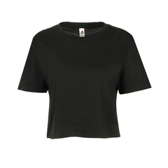 Soft Style Women's Cotton Crop Tee Ladies
