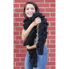 Featherless Boa - Black 72" (EACH)