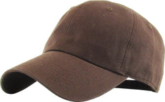 Plain Cotton Dad Hat Baseball Cap Adjustable Polo Trucker Unisex Style Headwear