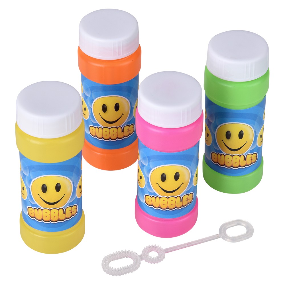 Smile Face Bubble Bottle 2oz