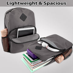17-Inch Bulk Safety Reflective Backpack with Side Pocket