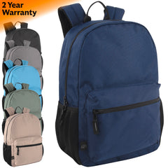 17-Inch Bulk Mountain Edge Classic Backpack - 2 Year Warranty