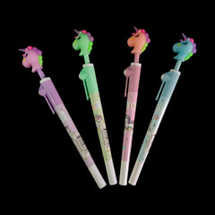 Unicorn Head spinning Pen