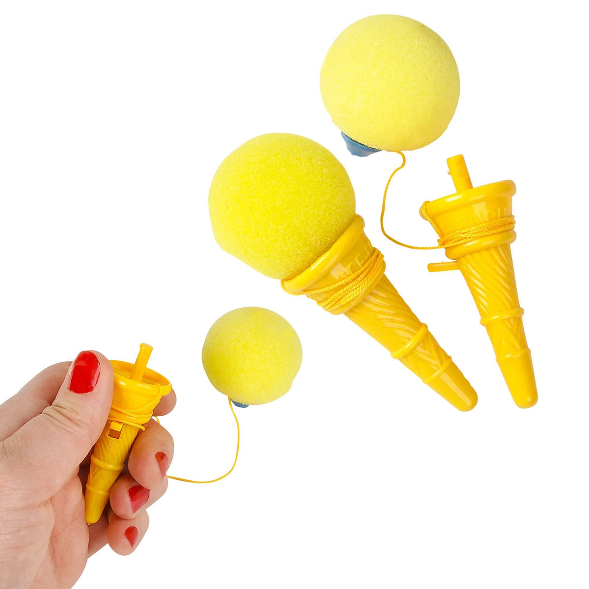 Foam Ice Cream Cone Shooters 3.5" (DZ)