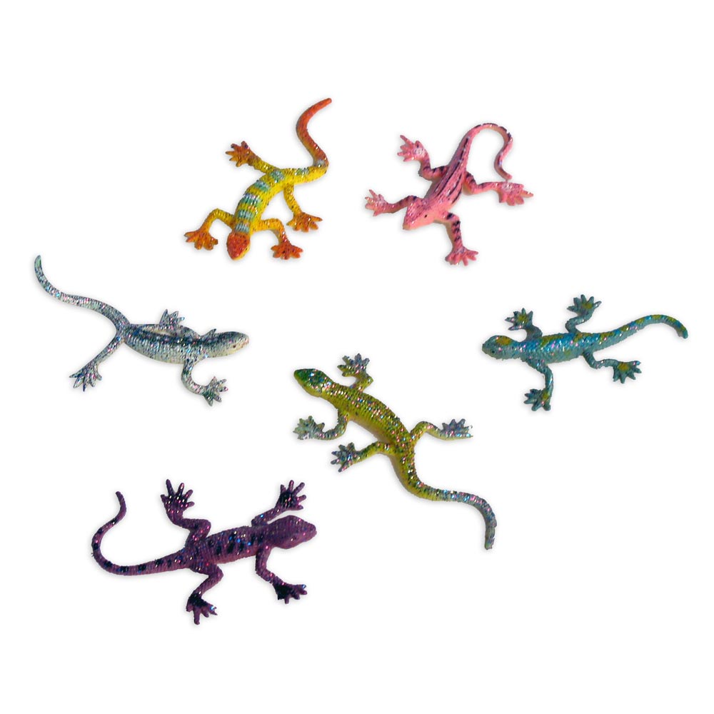 Lizard - Glitter Assortment 2.25" (24 PACK)