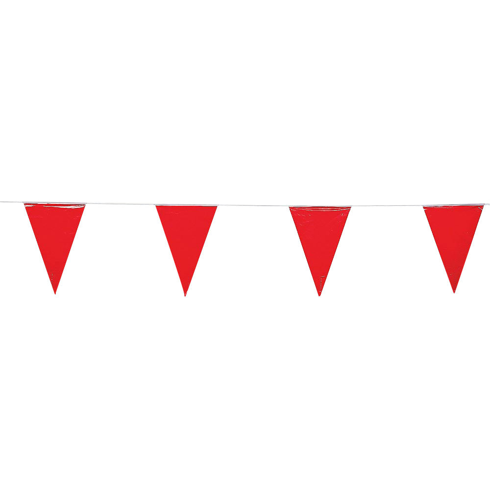 Pennant String - Red 100' (EACH)