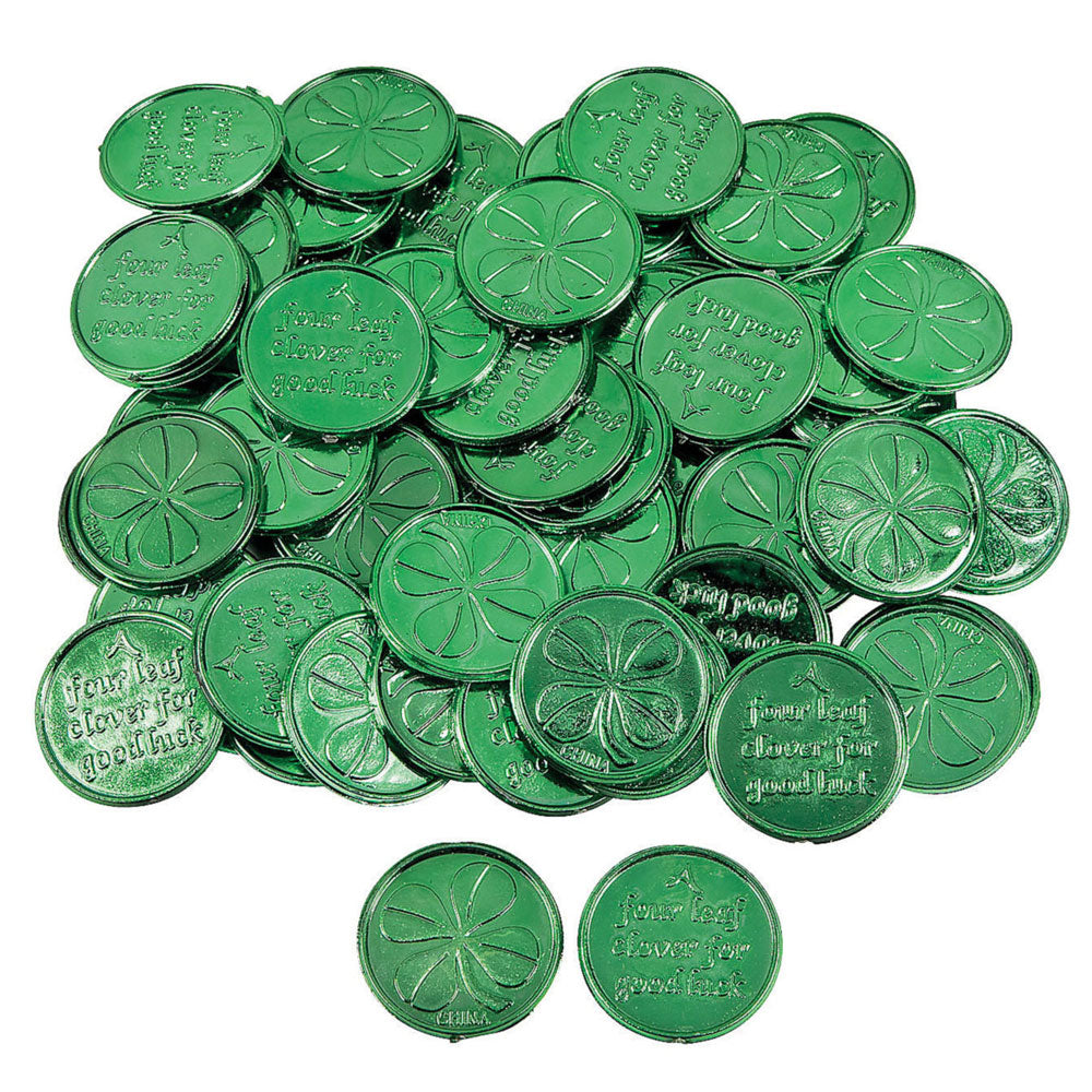 Clover Coins 1.5" (144 PACK)