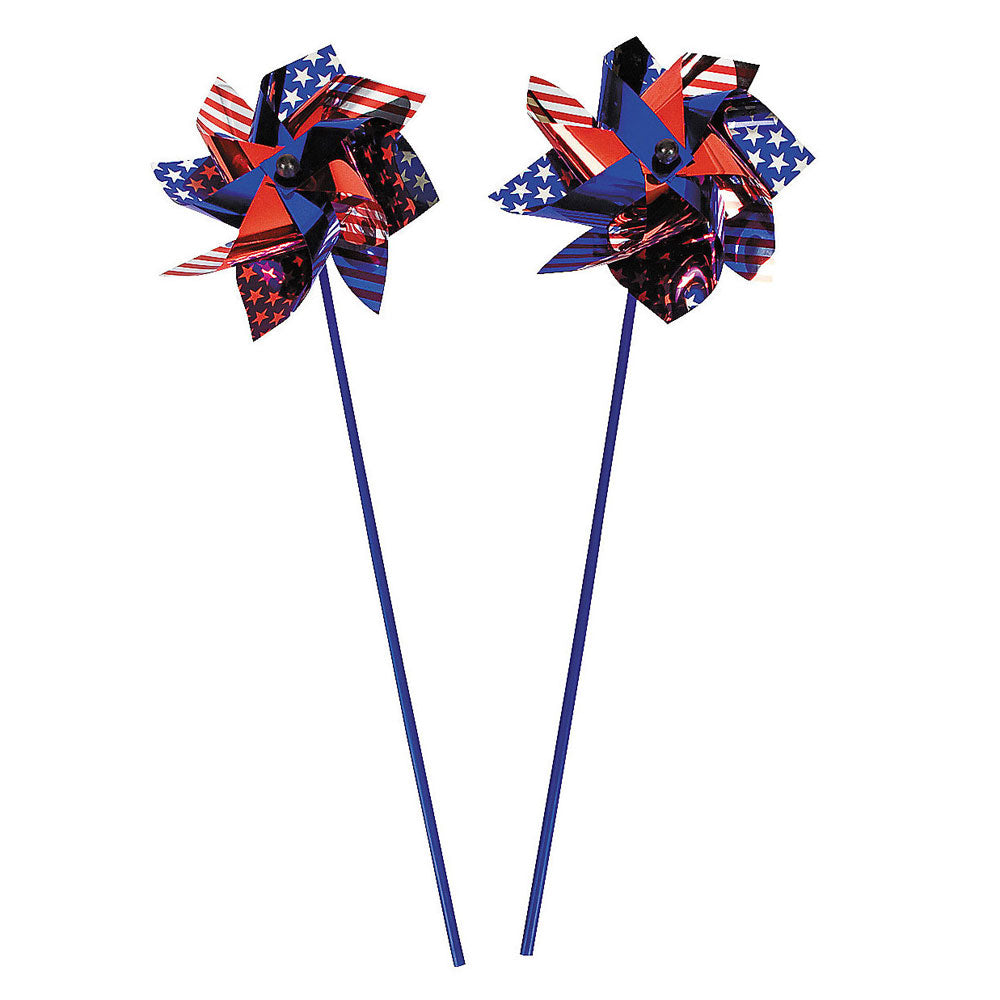 Jumbo Patriotic Pinwheel 24" (EACH)