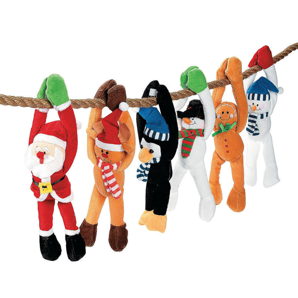 Plush Holiday Long Arm Character Assortment 12" (DZ)