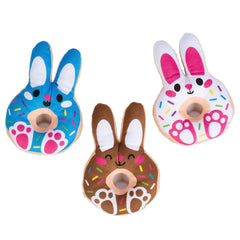 Plush Easter Bunny Stuffed Donut Assortment 6" (DZ)