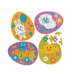 Mini Easter Egg Puzzle Assortment 4.25" (DZ)