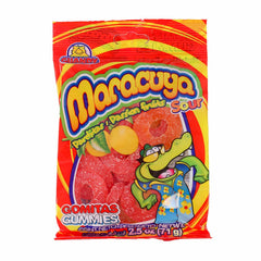 Sour Passion Fruit Ring Gummies 2.5 oz (BB October 2025)