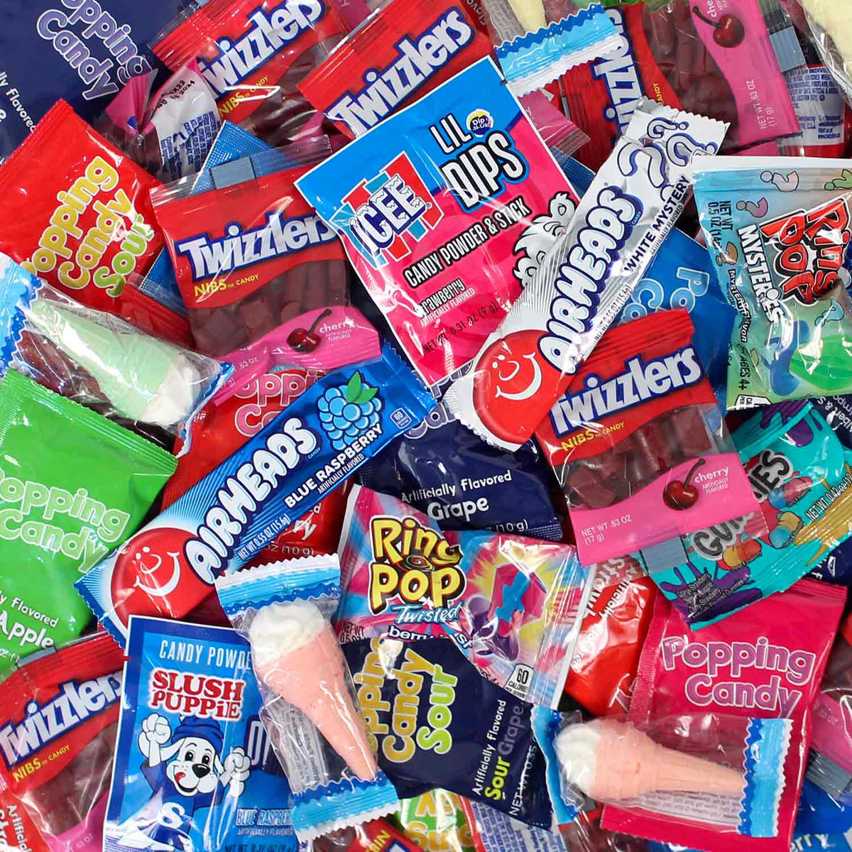 Candy Assortment - Famous Brand Large Size 2.5 lbs (80 Approx)