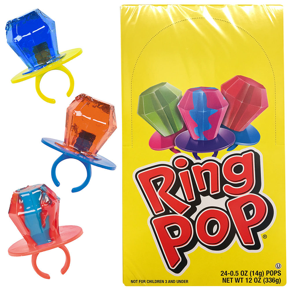 Ring Pops - Assortment (BB August 2025) (24 PACK)