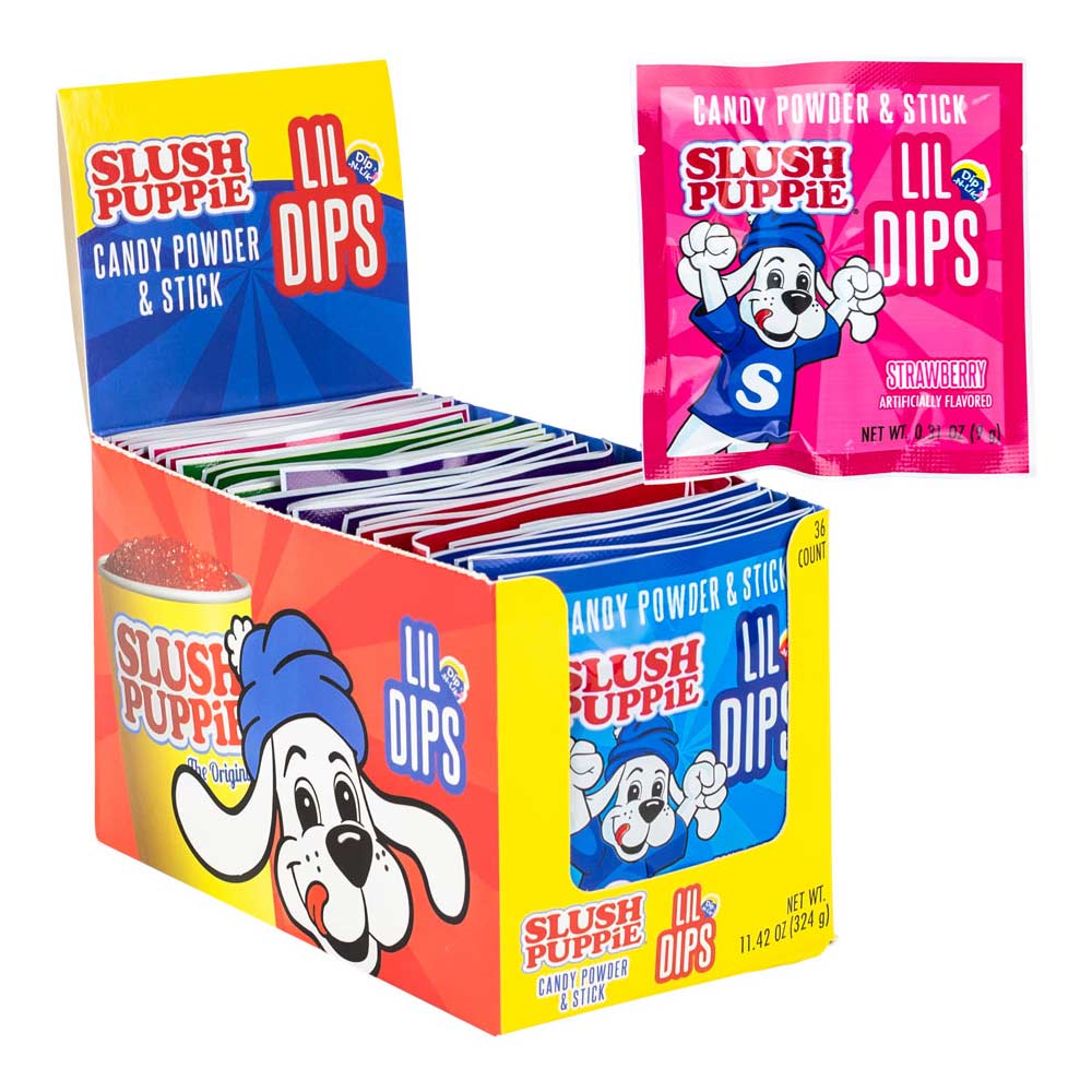 SLUSH PUPPiE?? Lil Dips Candy Powder & Stick (36 PACK)