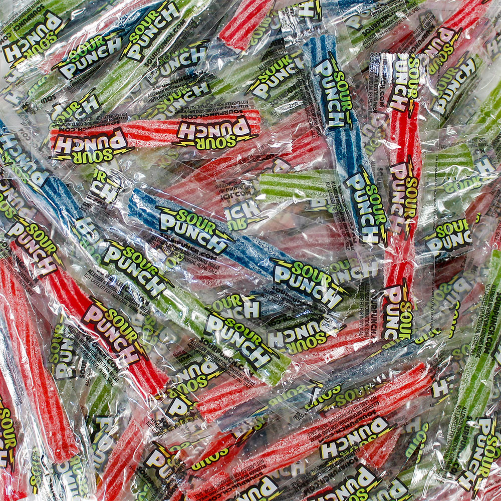 Candy Assortment - Sour Punch Twists (144 Approx)