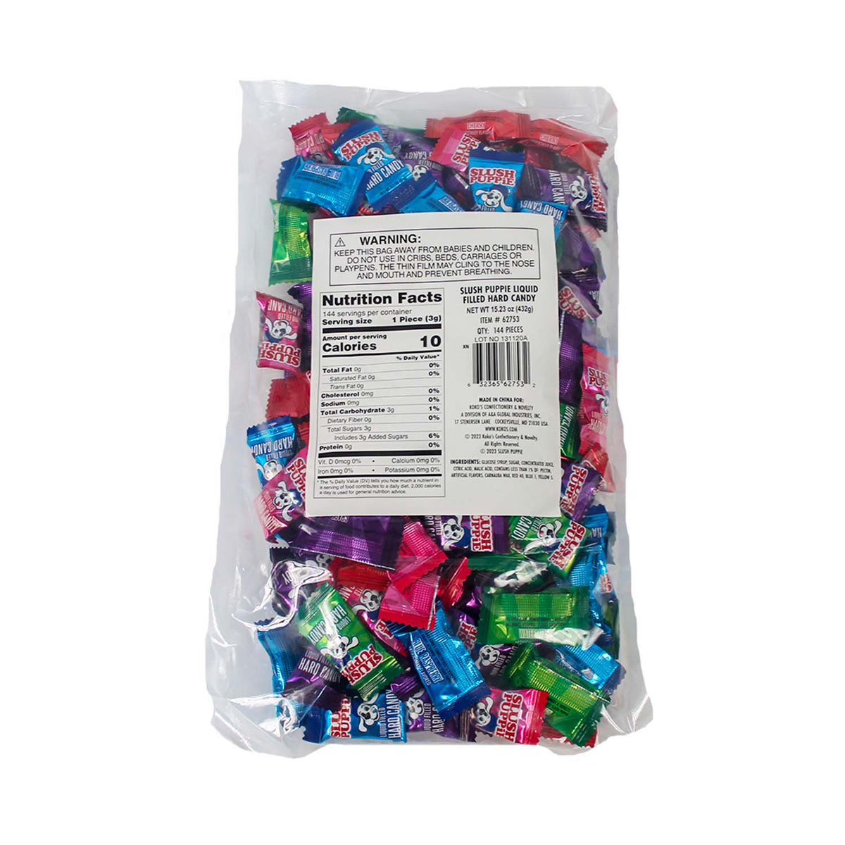 SLUSH PUPPiE?? Liquid Filled Hard Candy (144 PACK)