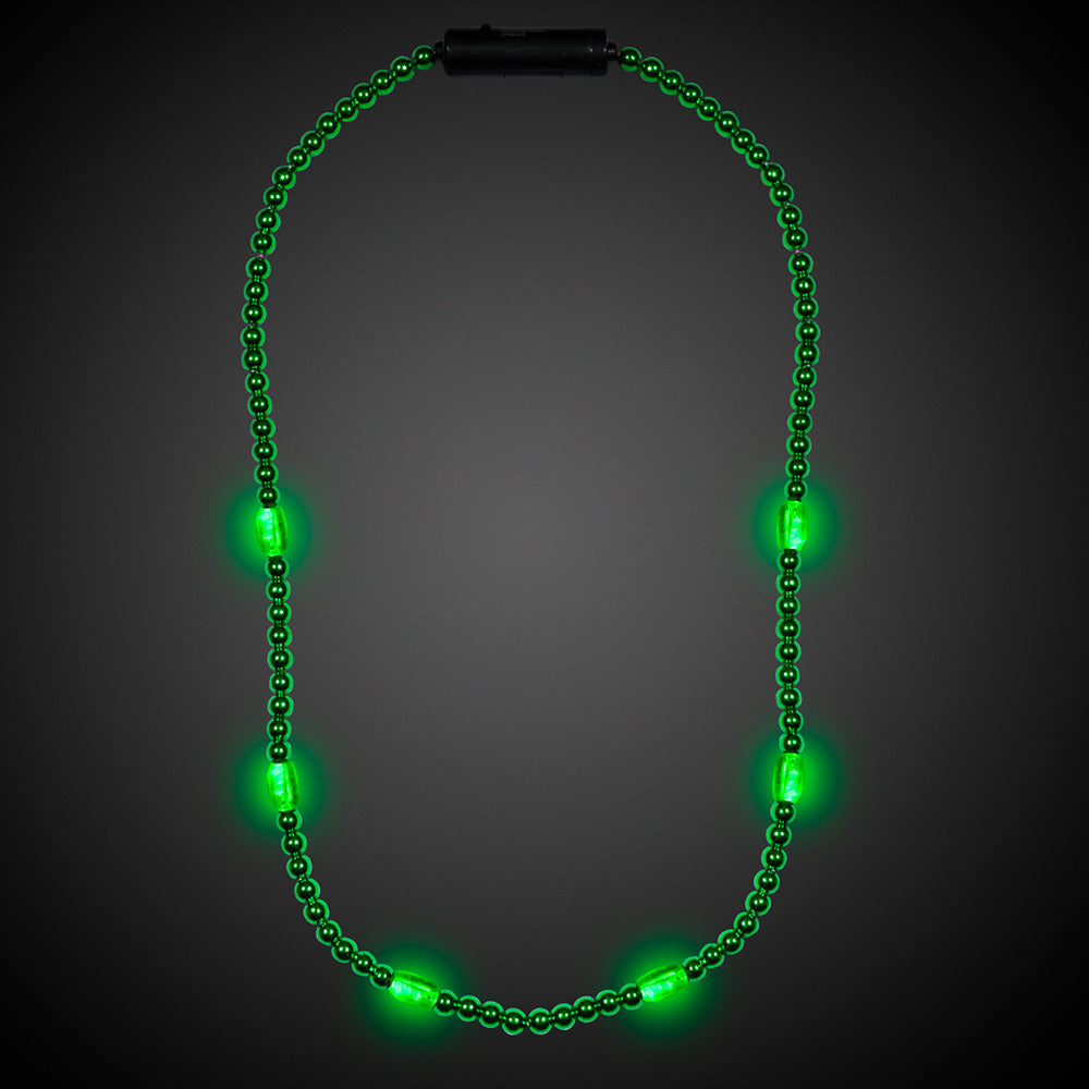 Beads - Light Up Green 30" (EACH)