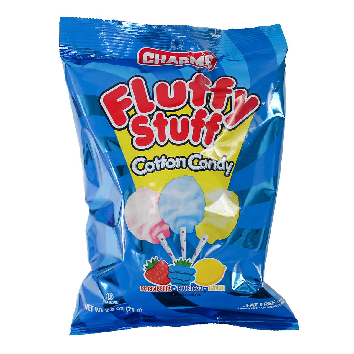Charms Fluffy Stuff Cotton Candy 2.5 oz