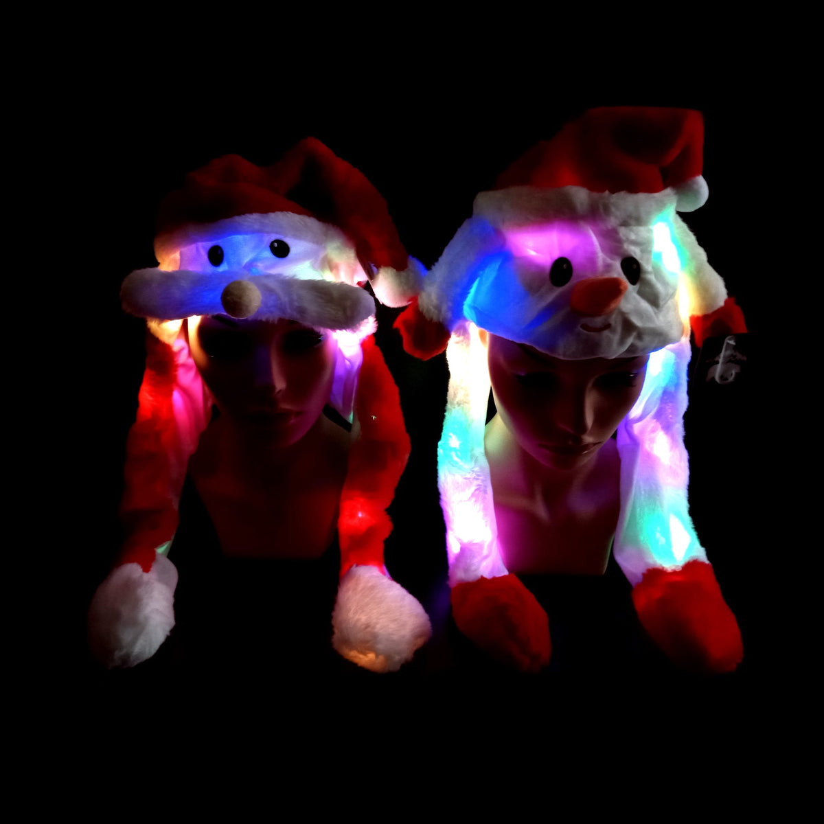 LED Christmas Hat with moving ears
