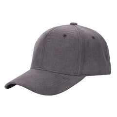Adjustable Brushed Bull Denim Corduroy Hat Casual Baseball Cap