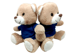 Blue Basic Tee Shirt Teddy Bear (20cm)