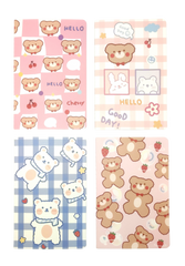 A5 Notebooks Bear Design Cartoon Pattern Paper Cover Mini Notebook