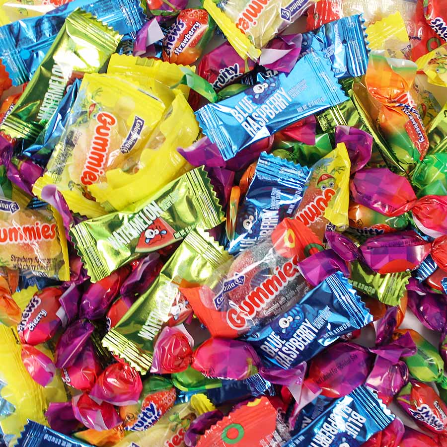 Candy Assortment - Chewy & Gummy (270 Approx)