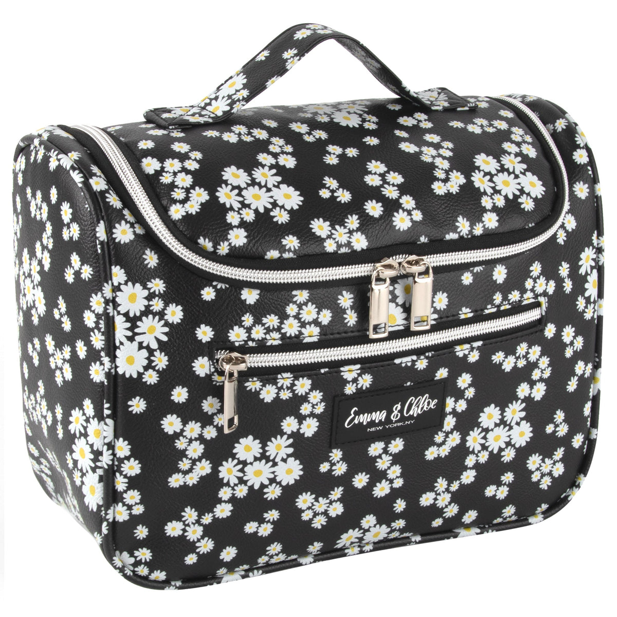 U-Zip Cosmetic Mini Bag - Daisy Print