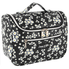 U-Zip Cosmetic Mini Bag - Daisy Print
