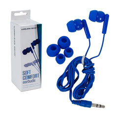 Blue Wired Earbuds (EACH)
