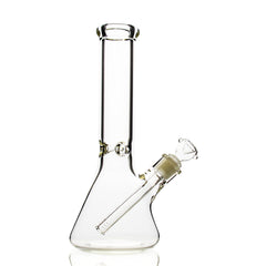 12" 7MM Clear Beaker with 14mm Male Bowl and 45° banger
