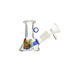 3" Mini Ricky Beaker with 14mm Male Bowl