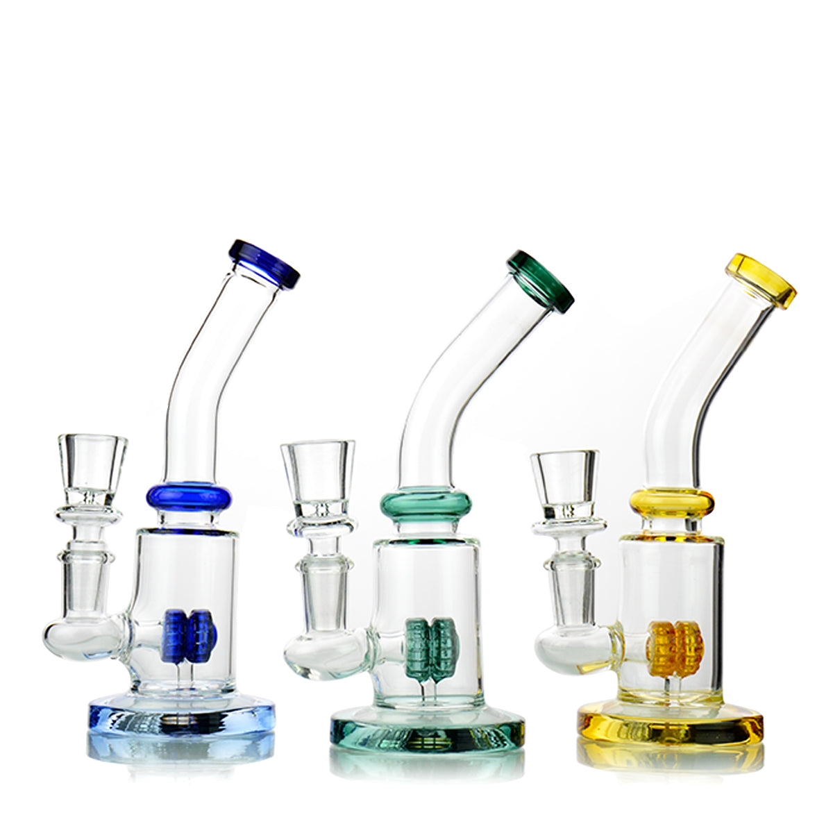 6” Bong with Double Shower