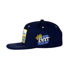 Snapback "The Beer King" Hat Embroidered