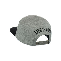 Rasta Leaf Embroidered Snapback Hat