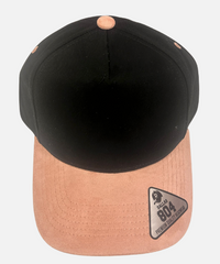Dallas 804 5 Panel Suede Visor HIGH CROWN SLIGHT CURVE