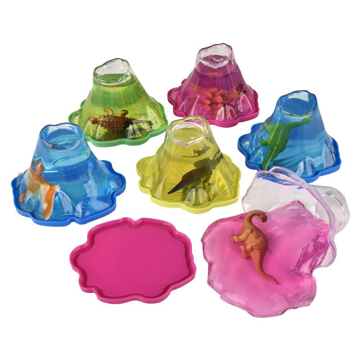 Volcano Dinosaur Putty Ÿ?? Jurassic Fun with Sensory Slime