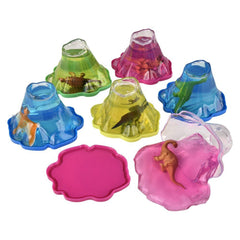 Volcano Dinosaur Putty Ÿ?? Jurassic Fun with Sensory Slime