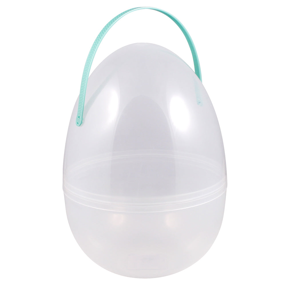 Empty Plastic Easter Egg - Jumbo Clear 10" (EACH)