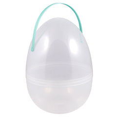 Empty Plastic Easter Egg - Jumbo Clear 10" (EACH)