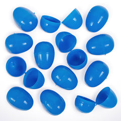 Empty Plastic Easter Eggs - Blue 2-1/3" (100 PACK)