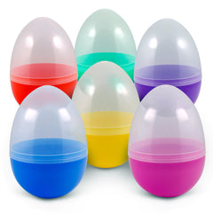 Empty Plastic Easter Egg - Large 6" (EACH)