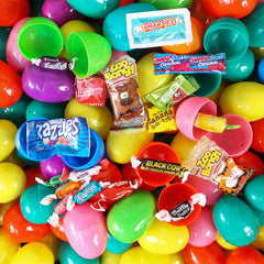 Taped 1 Candy Filled Easter Eggs 2-1/3" (500 PACK)
