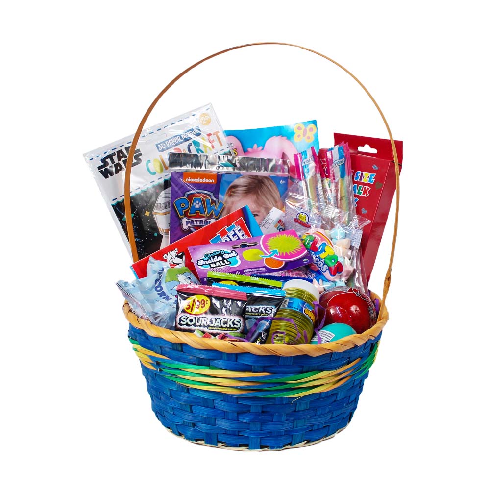 Last Year's Filled Easter Basket Large (EACH) (Final Sale)