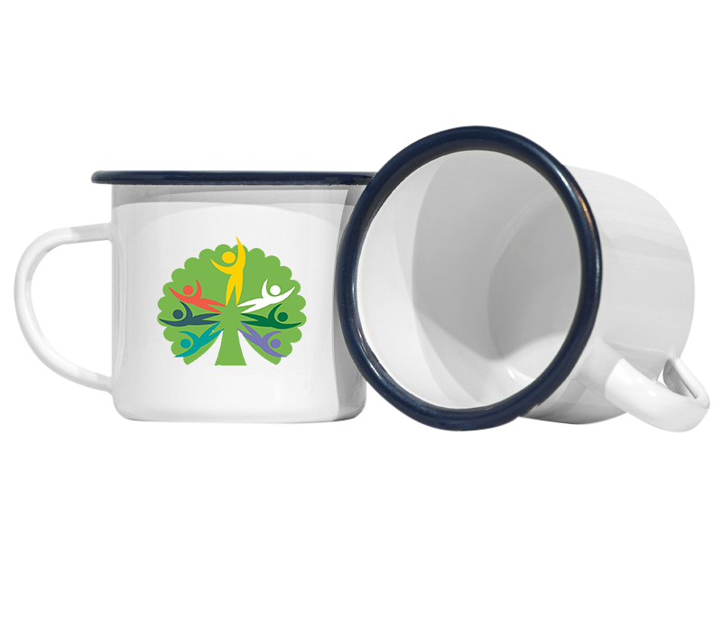 Customised Enamel Mug (Preorder)