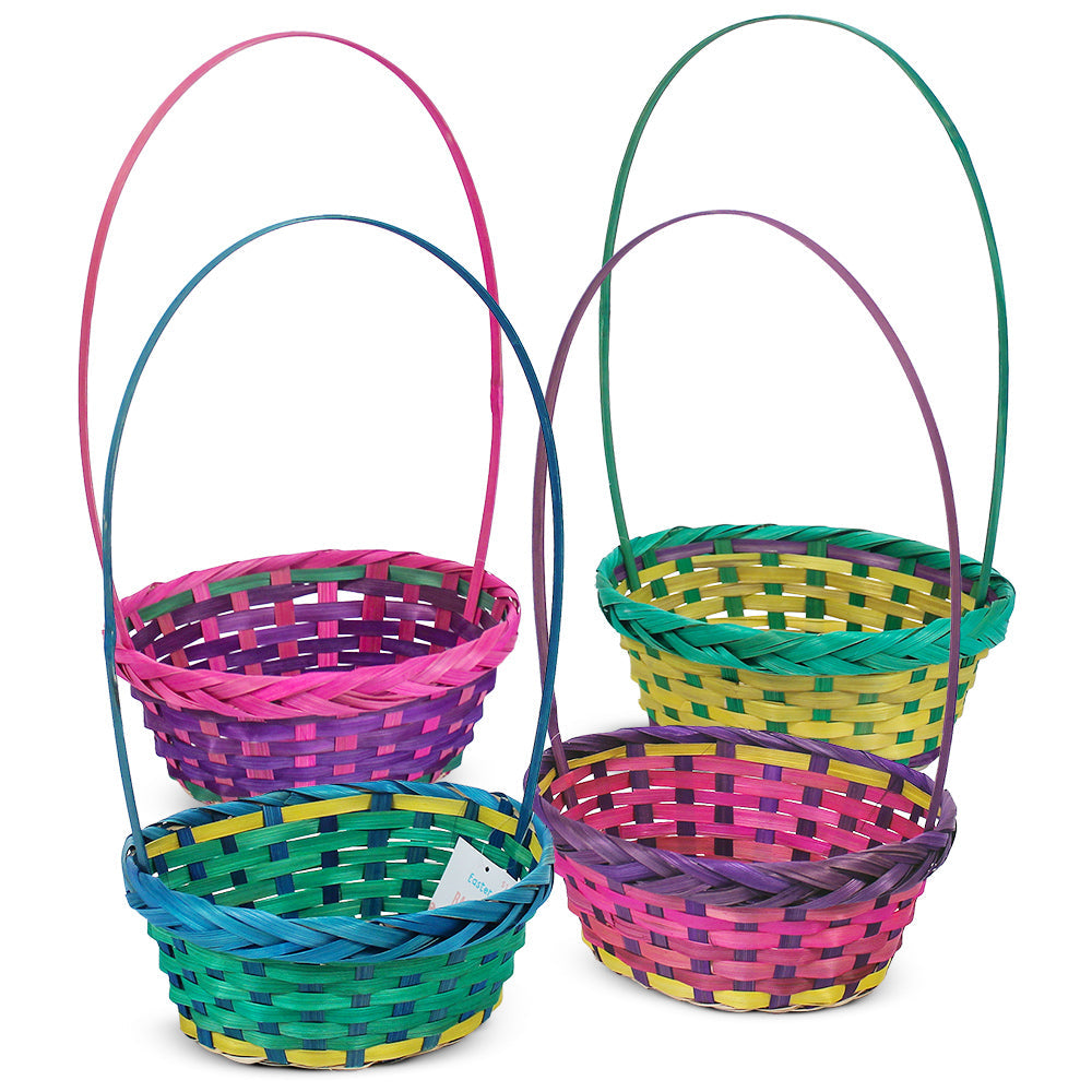 Woven Easter Basket - Oval (EACH)